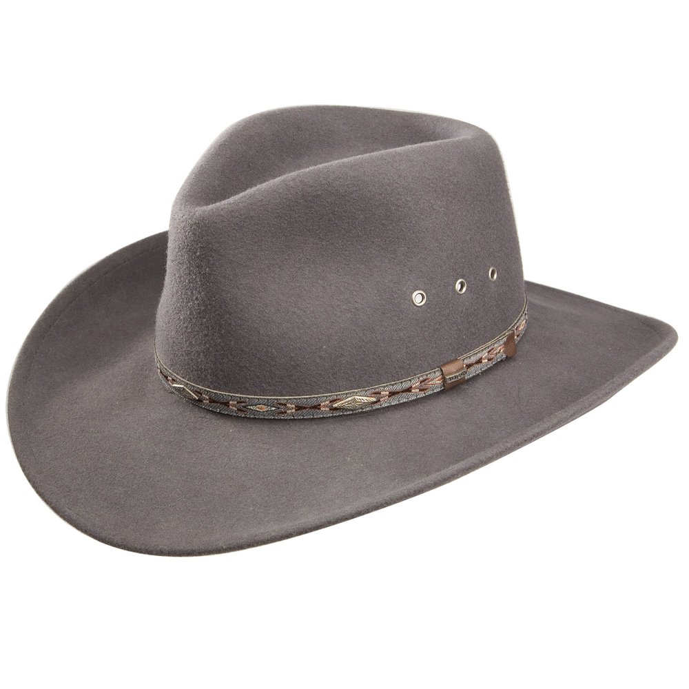 Stetson Elk Horn Wool Cowboy Hat (Large)