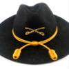 M&F Western Products Men's Acorn Cavalry Hat Band Yellow One Size view 3