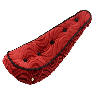 Lowrider 20" Polo Saddle W/Button Red. Bike seat, Bicycle seat, Bike Part, Bicycle Part, Bike seat, Bicycle seat, Chopper Bike seat, Part