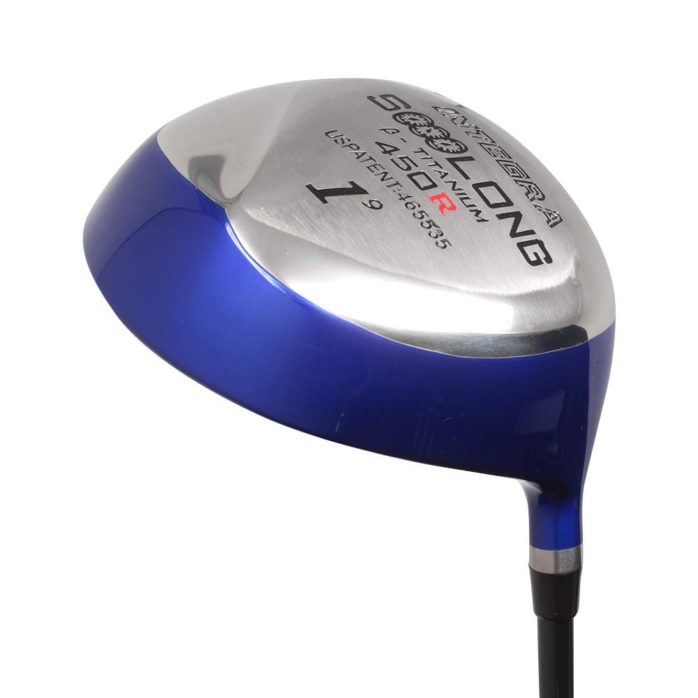 Men's Integra SoooLong 450cc Titanium 9 Driver Right Handed Premium Ultra Forgiving Stiff Flex Graphite Shaft Tour Velvet Grip