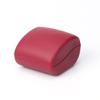 LILY TREACY PU Leather Earrings,Coin,Jewelry,Ring Box,Case, with Lighted up for Proposal,Engagement,Wedding,Gift (red) view 2