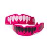 Battle Fangs Football Mouthguard  Sports Mouth Guard with Removable Strap  Protector Mouthpiece Fits with or Without Braces on Teeth  Adult & Youth Mouth Guard Sizes, 2 Pack view 1