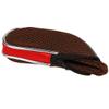Andux Mesh Golf Iron Club Head Covers with Zipper Left and Right Handed 10pcs/Set (Coffee/red) view 3