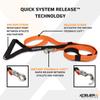 X-PLOSIVE Speed Training Kit / Overload Running Resistance & Release / Harness & Resistance Band, Speed and Agility Equipment for Sprint and Football, Basketball, Soccer / Youth and Adult Ready view 2