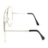 SHAMZBEST Clear Lens Aviator Eyeglasses Classic Retro view 4