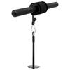 Yes4All Wrist and Forearm Blaster, Wrist & Forearm Roller with Soft Foam Grip Handles for Training, Workout - Fit 1-inch Standard & 2-inch Olympic Weight Plates (Black) view 1