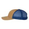Richardson Snapback Trucker Cap Adjustable Dark Green/ Gold view 3