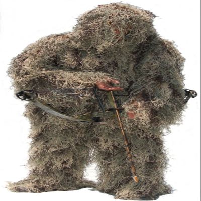 Ghillie Suits The Woodsman Jacket & Pants Set Hunting Clothes for Men, Can be Used as Camo Gear & Military Gear, Light Hunting Apparel (Mossy, X-Large)