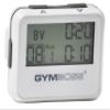 Gymboss Interval Timer and Stopwatch - White/Gray Gloss view 1