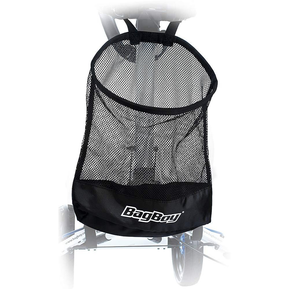 Bag Boy unisex adult Black Cart Storage Basket, Black, One Size US