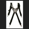 McGuire-Nicholas - BL-30289 30289 Bl- Load Bearing Gelfoam Suspenders For Added Back Support, Black Black view 3