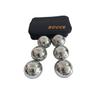 BuyBocceBalls Listing -73mm Metal Petanque/Boules Set with 6 Silver Balls and blackCase view 1