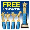 Chess Piece Trophies - 14.8" Chess Tournament Trophy with Gold Cup Great for Chess King Awards Prime view 4