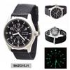 SEIKO 5 Sports Automatic Made in Japan Black Dial Nylon Strap Watch SNZG15J1 Men's view 2