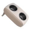 Wise 3059-1884 Pontoon Double Drink Holder with Stainless Steel Cup Holders, Platinum / Mocha Java view 1