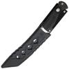 M48 Sabotage Tanto Fighter Knife  Black Oxide Coated Stainless Steel Blade, Injection Molded TPR Handle, Vortec Blade Cover - A New Age of Tanto Knife for the Modern User view 2