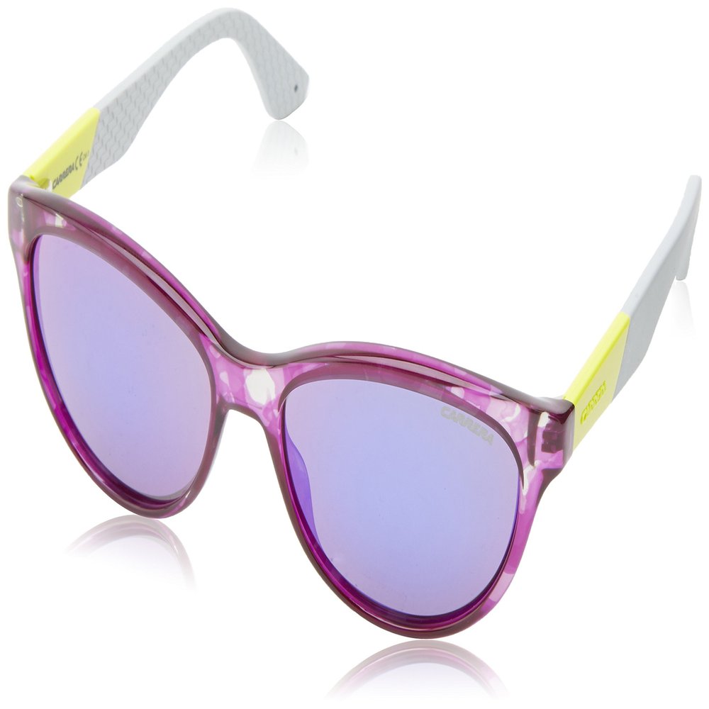 Carrera Sunglasses (Safilo Group) CA5011/S Rectangular Sunglasses, Camoflauge Violet, 54 mm