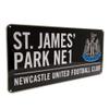 Newcastle United Color Street Sign - 16in x 7in - One Size view 1