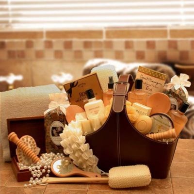 Spa Perfect Bath and Body Tote for Women - Holiday Gift Idea for Her