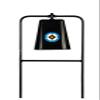 Do-All Outdoors Steel Cow Bell Shooting Plinking Target Rated for .22 Caliber , black view 1