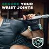 Trideer Workout Gloves for Men, Weight Lifting Gloves with Wrist Wrap Support, Full Palm Protection & Extra Grips for Weightlifting, Exercise, Cross Training, Fitness, Pull-up view 2