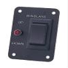 Marine Boat Anchor Windlass Winch Switch Aluminum Plate 2 Way LED Light view 2