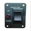 Marine Boat Anchor Windlass Winch Switch Aluminum Plate 2 Way LED Light view 3