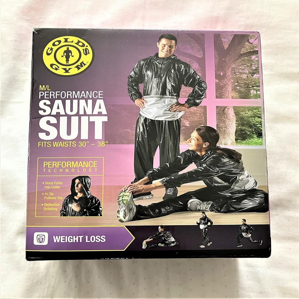 Golds Gym Performance Sauna Suit, M/L