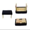 Mudra Crafts Black Foldable Meditation Chair - Yoga Zen Meditation Bench Kneeling Stool - Wooden Meditation Stool with Cushion - Prayer Kneeler Seiza Meditation Seat view 4
