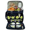 Picnic at Ascot Original Insulated picnic cooler with Service for 4 -Designed & Assembled in the USA view 1