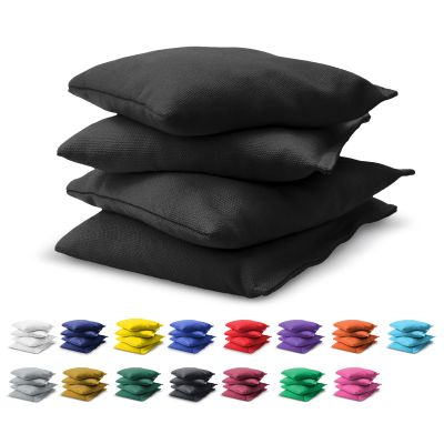 GoSports Official Regulation Cornhole Bean Bags Set (4 All Weather Bags) - 16 Colors Available
