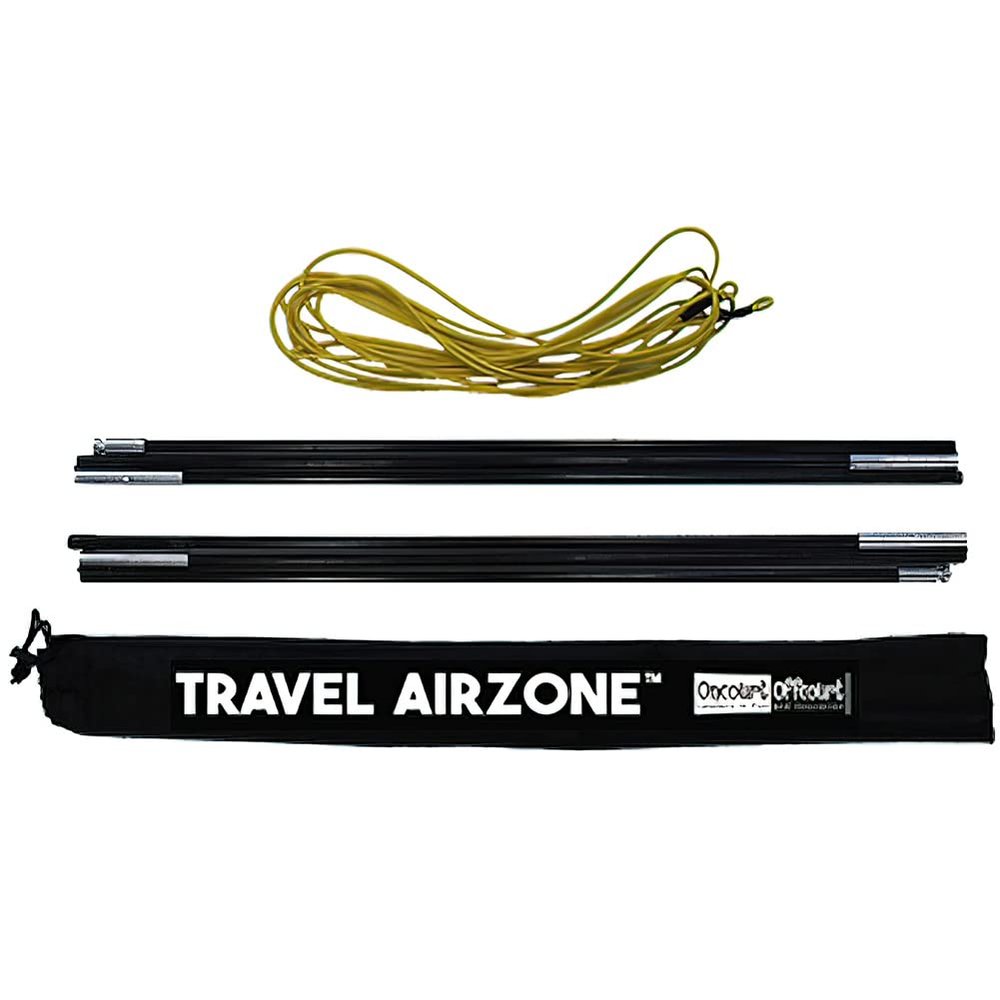 Travel Airzone Net - Tennis Training Aid | Ultra-Portable, Lightweight & Compact | Bag Included | Adjust up to 8 Ft | Quick & Easy Assembly No Tools Needed | Great for Players and Coaches
