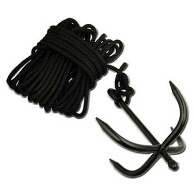 Lastworld Grappling Anchor Hook with Nylon Ninja Rope Cadet Bushcraft