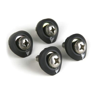 Ronix 1/4 Hardware Bolts Blk/Silver