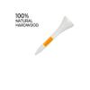 PrideSports PTS Wood Golf Tees | 90 Count, 1-1/2 Inch | #1 Wood Tee on Tour | Best for Irons, Hybrids, & Woods view 3