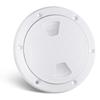 Amarine Made 7 inch Boat Round Non Slip Inspection Hatch Detachable Cover and Pre-drilled Holes in Deck Plate Easily to Install Cut Out Dia:7-1/2" Outside Dia: 9-4/5" view 1