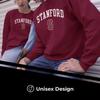 Campus Colors Adult Arch & Logo Soft Style Gameday Crewneck Sweatshirt (Stanford Cardinal - Cardinal, Small) view 2