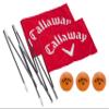 Callaway Backyard Driving Range Golf Flags For Yard, 6.5 Ft., 2 Pack view 1