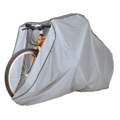 Rayen Bicycle Tarpaulin, 190 x 115 x 64 cm, Grey, Water Resistant, Tarpaulin Material, Zipper Opening