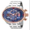 Invicta Men's Aviator Analog Display Japanese Quartz Watch, Rose Gold, Stainless Steel, 48mm view 1