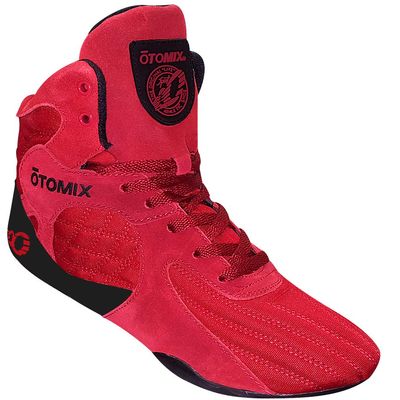 Otomix Men's Stingray Escape Bodybuilding Lifting MMA & Wrestling Shoes Red 9.5