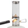 Snow Peak Mini Flame - Portable Gas Camping Lantern with Mini Flame - Durable Camping Equipment for Outdoor Lighting - Included Storage Case for Travel view 2