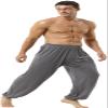 HOEREV Men's Super Soft Modal Spandex Harem Yoga/ Pilates Pants,Darkgrey,Medium view 4