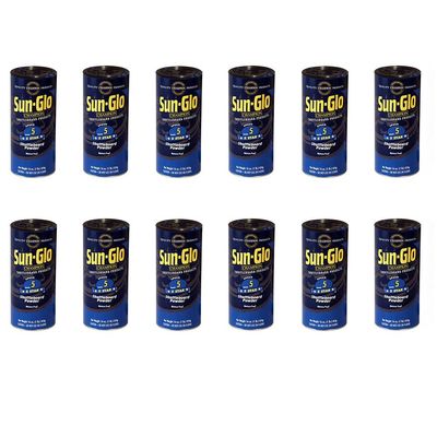 Sun-Glo 12 Pack 5 Speed 5 Star Shuffleboard Powder Wax