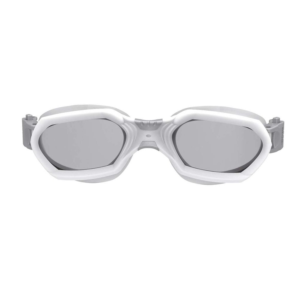 SEAC Aquatech Silicone Swimming Goggles White/Silver