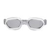 SEAC Aquatech Silicone Swimming Goggles White/Silver view 1