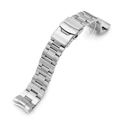 MiLTAT 20mm Super-O Watch Band compatible with Seiko Sumo SBDC001 SBDC003 SBDC031 SBDC081