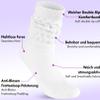 BRUBAKER Womens or Mens Fitness Workout Slouch Socks Gym White EU 39-42 / US 7.5-10 view 4