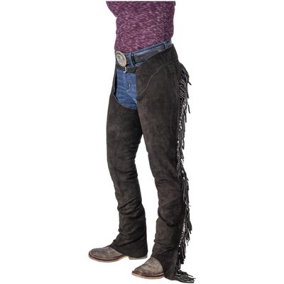 Tough 1 Show Stopper Equitation Chaps Medium Brown