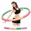 Adjustable Weighted Fitness Hoop for Adults, Quiet Waist Exercise Ring, Magnetic Massage Silicone, Core Workout Equipment, Made in Korea view 1